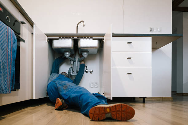 Professional Leak Detection technician working in Woodville, AL